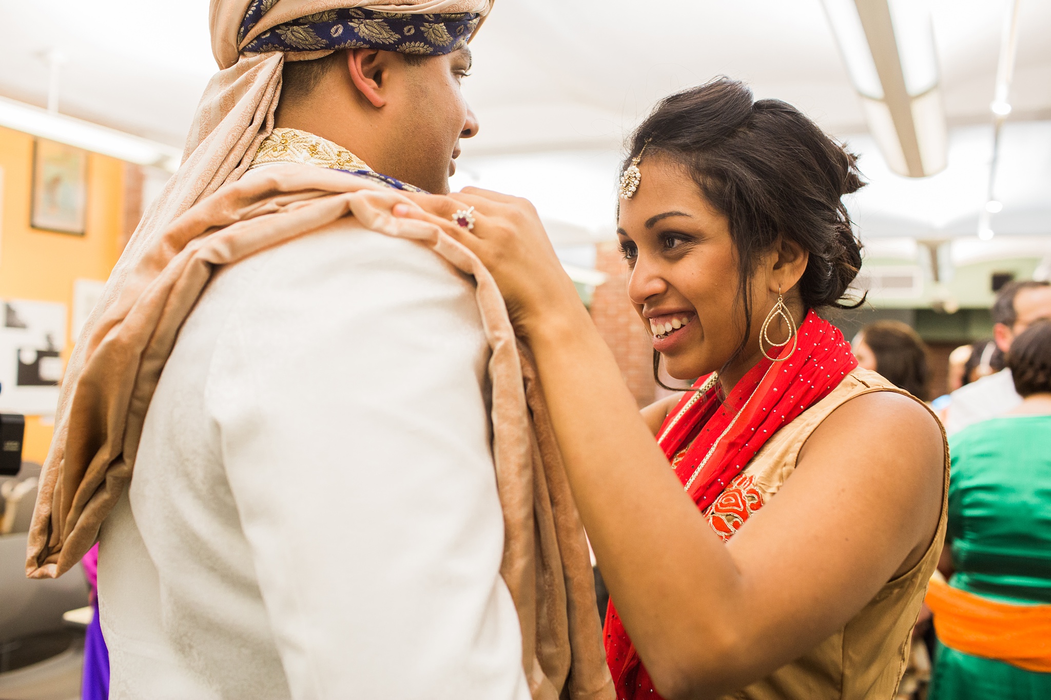 indian and catholic wedding 